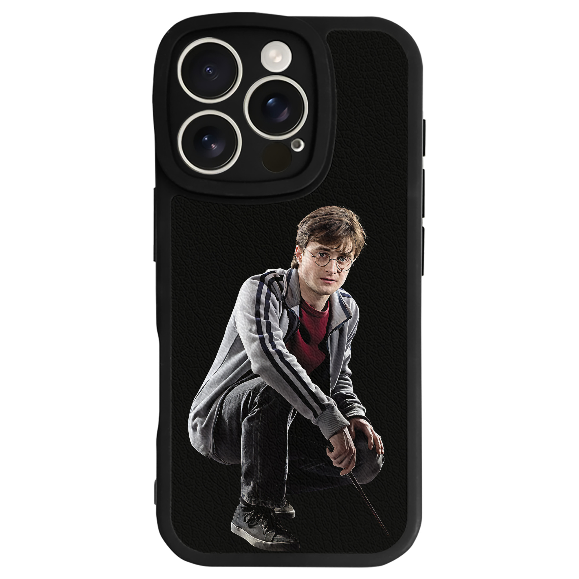 （画像用） Harry Potter ハリー・ポッターシリーズ 【iPhone 16シリーズ対応】シリコンスマホケース（レザー調） 材質：シリコン